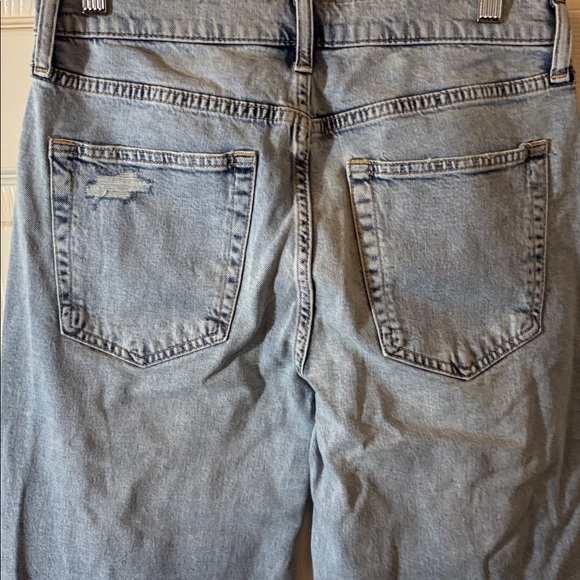 GAP Women's Light Blue Straight Leg Jeans - Picture 8 of 11